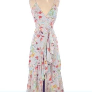 Floral Wrap Dress